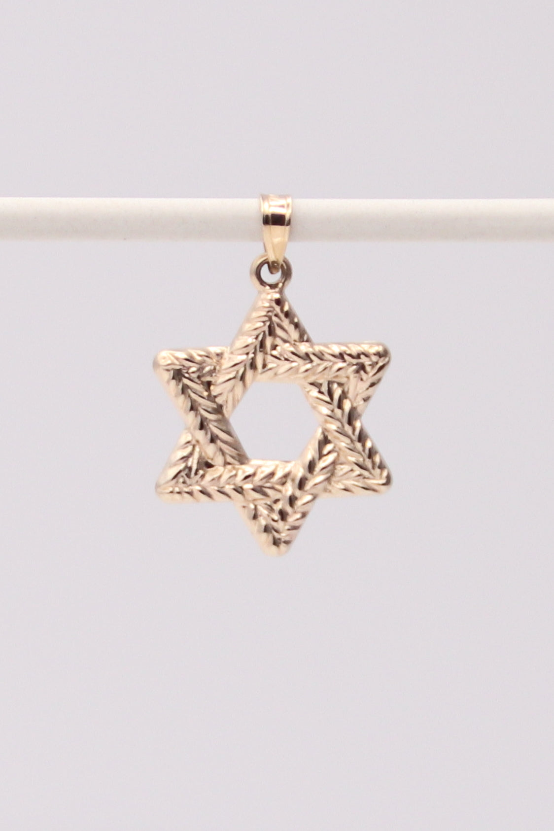 14K Star of David Pendant