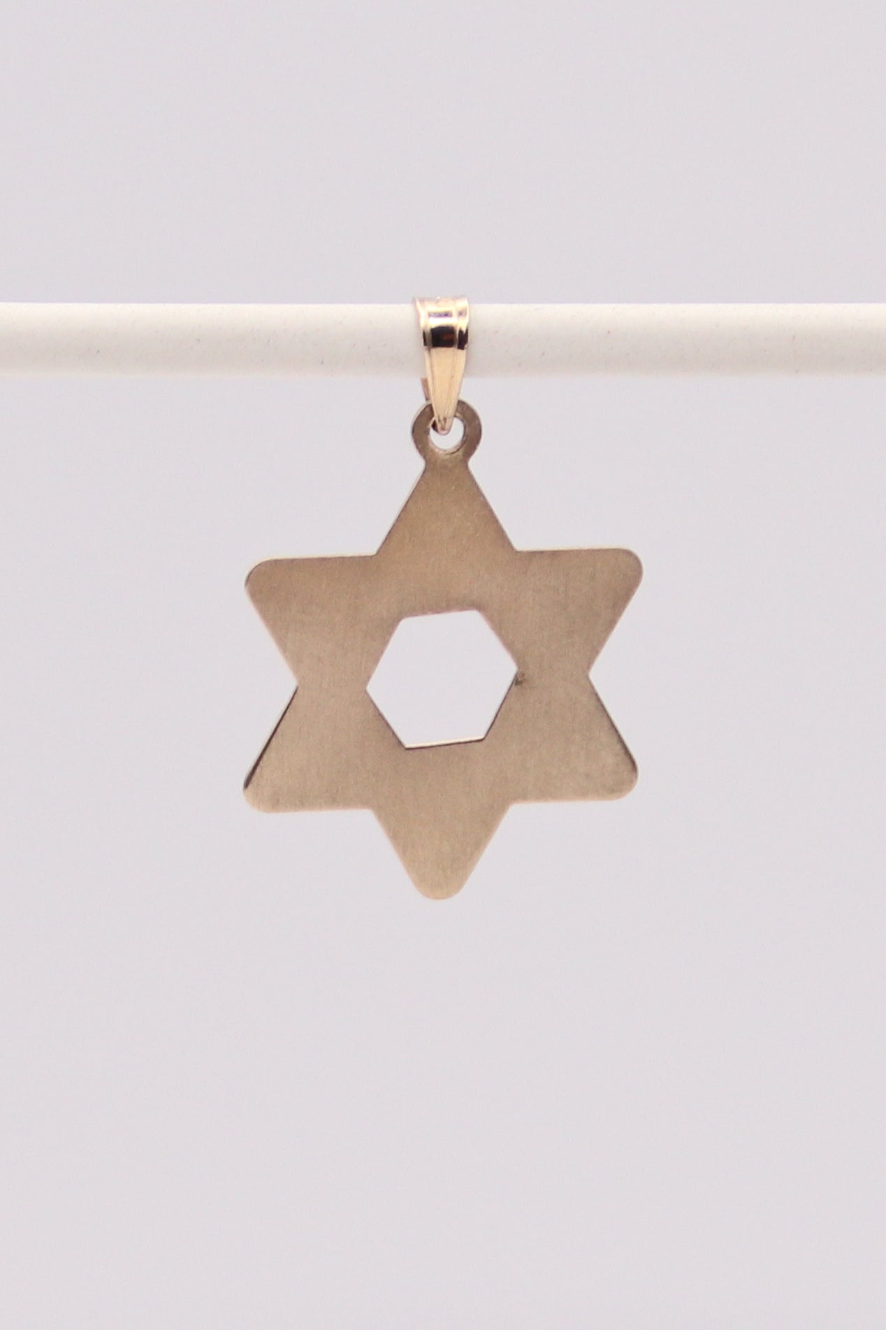 14K Star of David Pendant