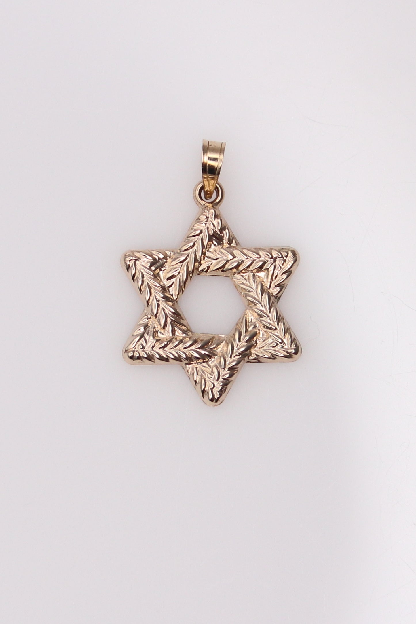 14K Star of David Pendant