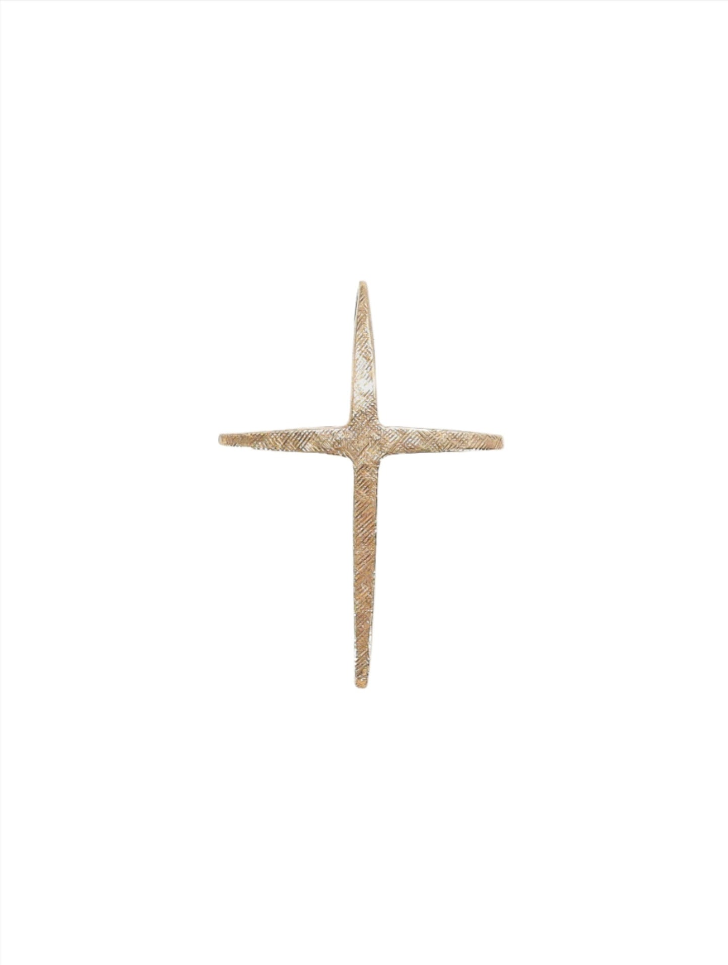 14k Cross Pendant