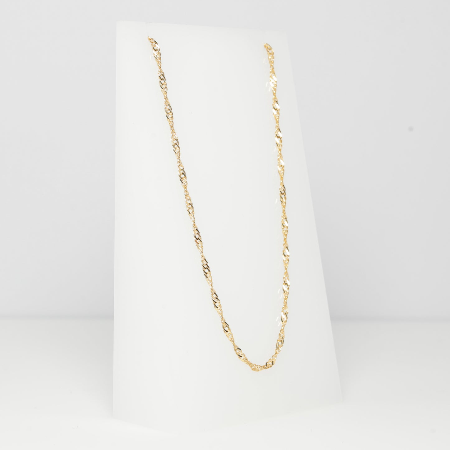 14K Singapore Necklace