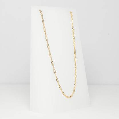 14K Singapore Necklace