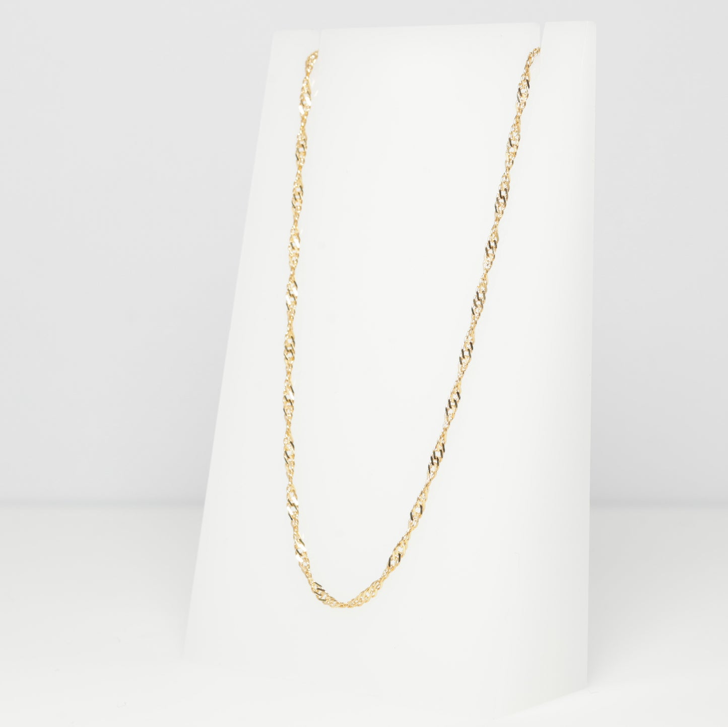 14K Singapore Necklace