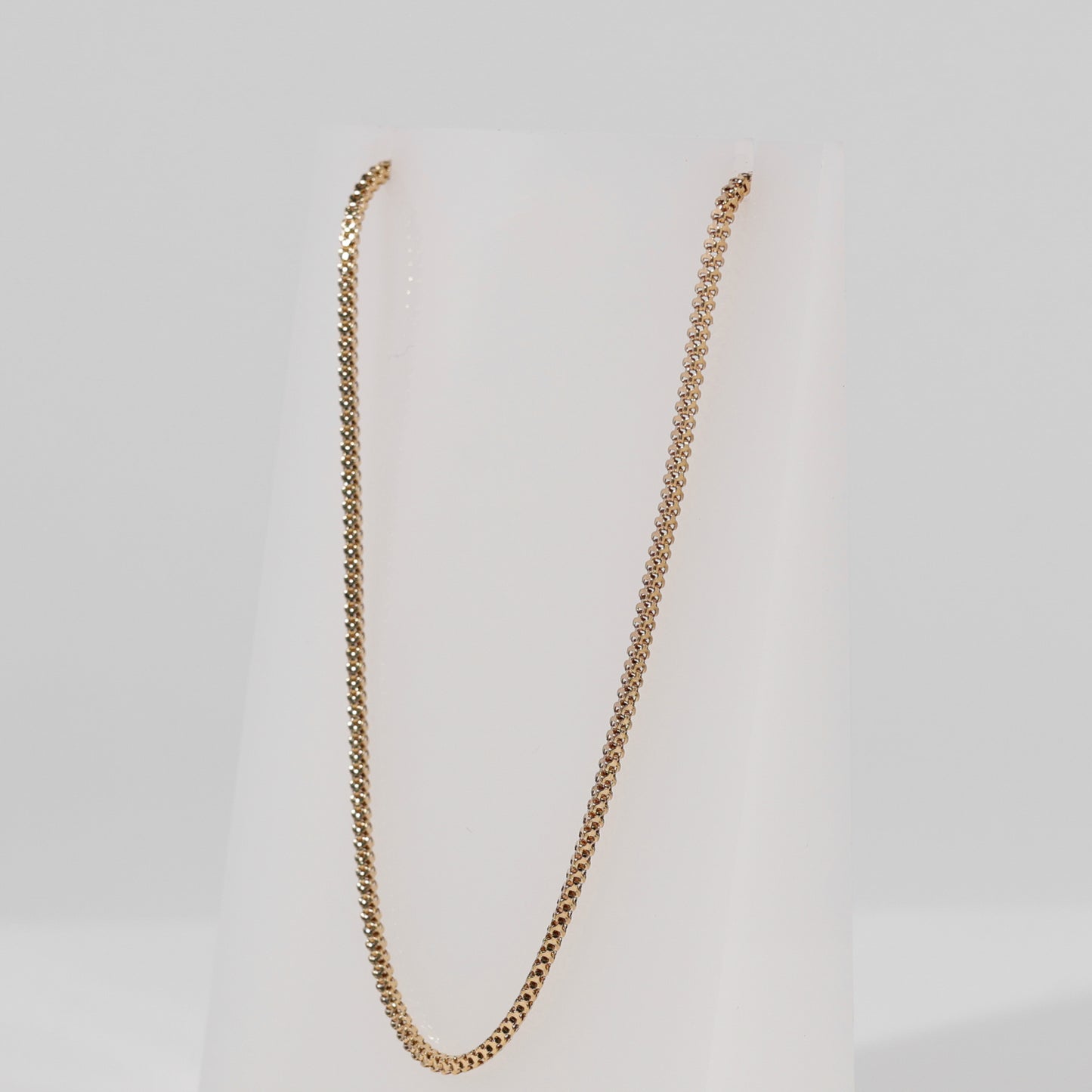 14k Yellow Gold Franco Link Necklace