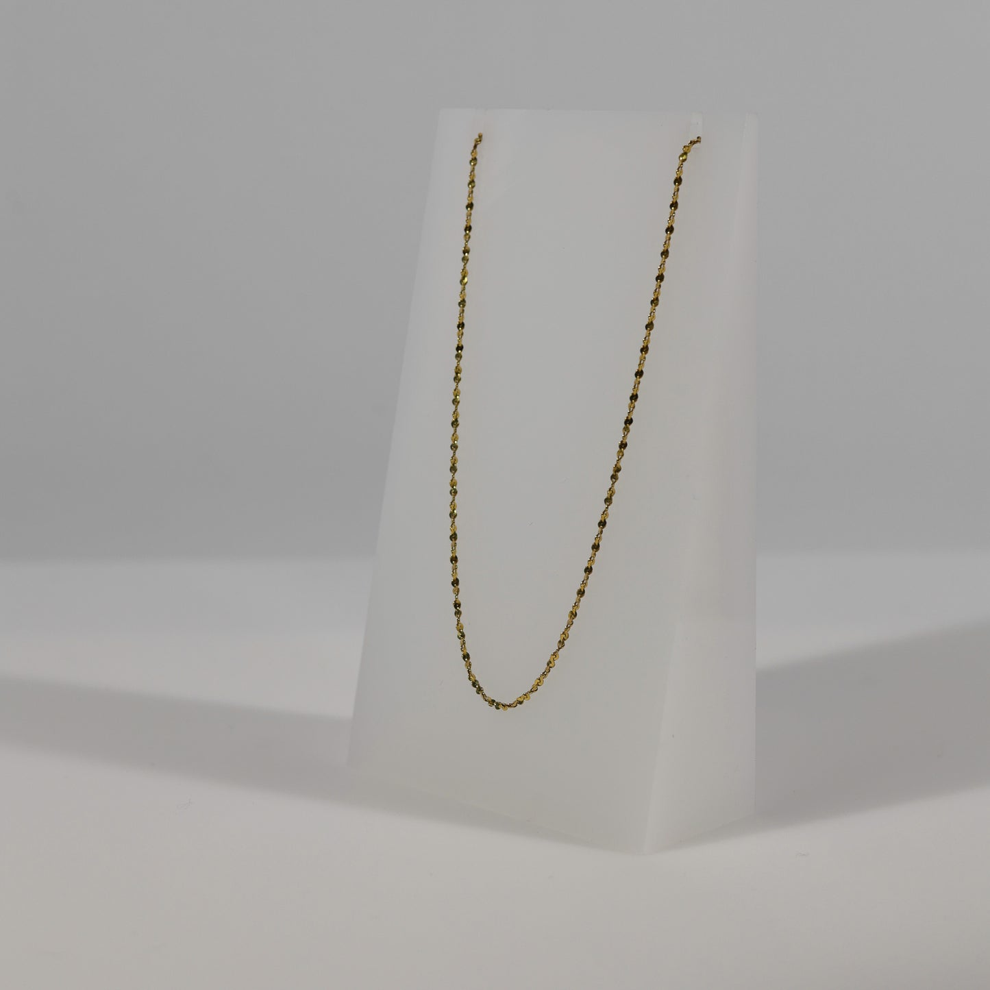 14k Yellow Gold Twist Necklace