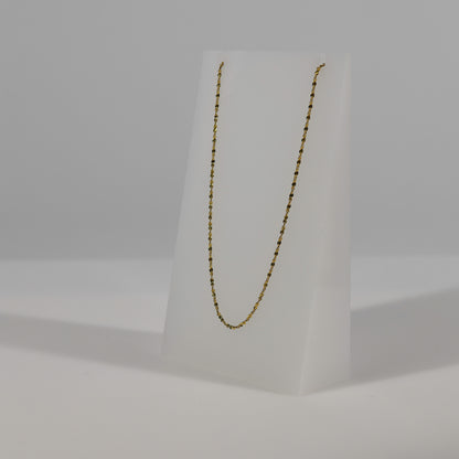 14k Yellow Gold Twist Necklace