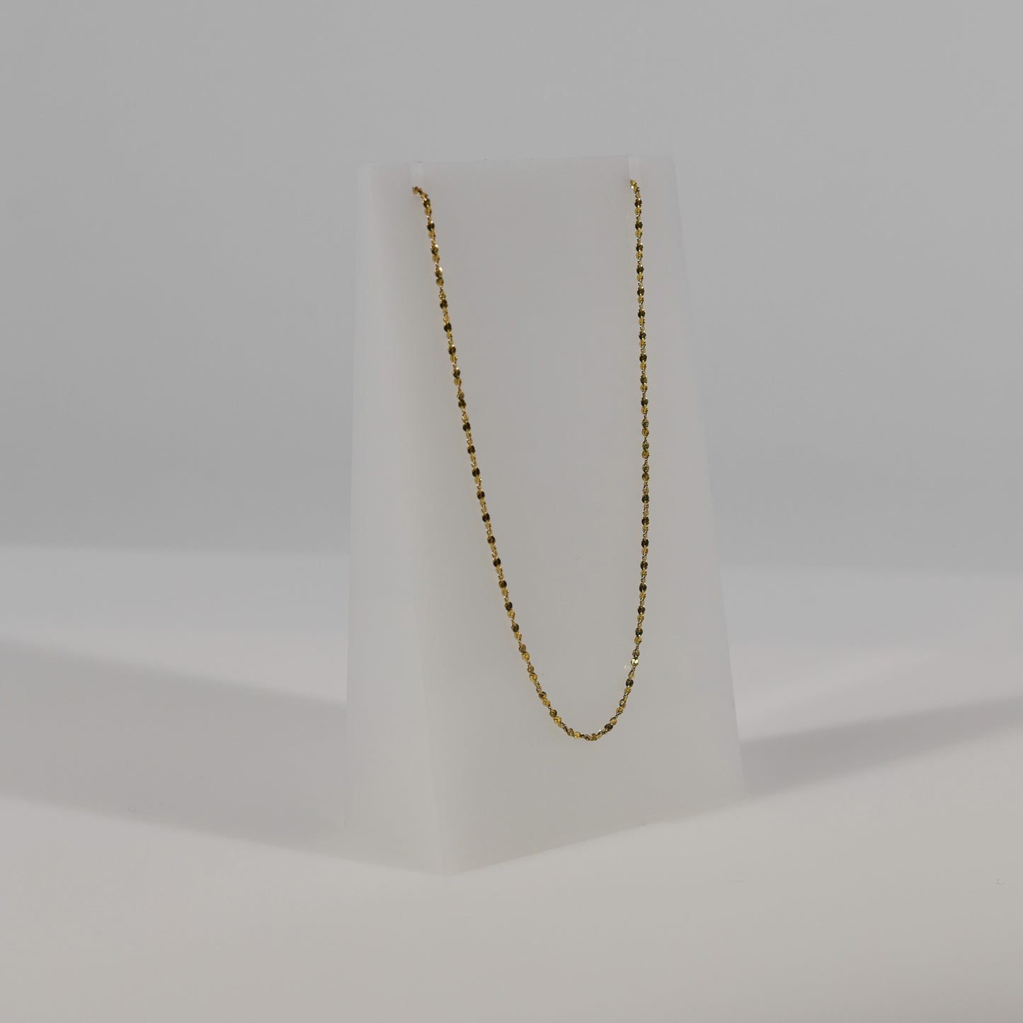 14k Yellow Gold Twist Necklace