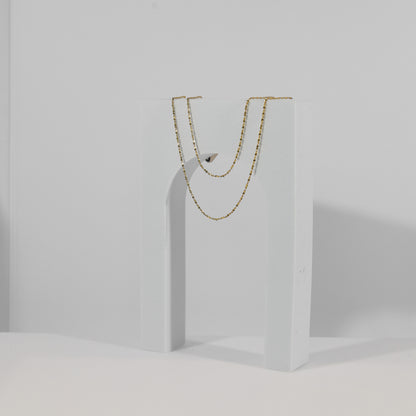 14k Yellow Gold Twist Necklace