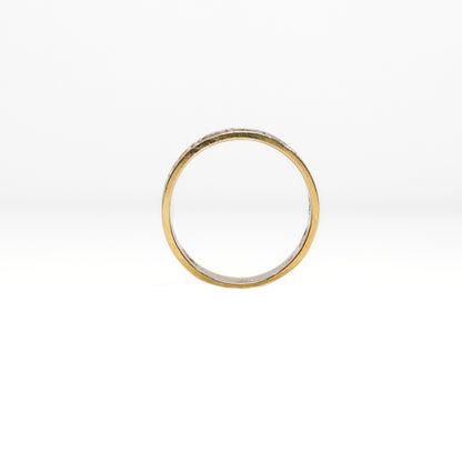 10K Yellow Gold Heart Cutout Ring