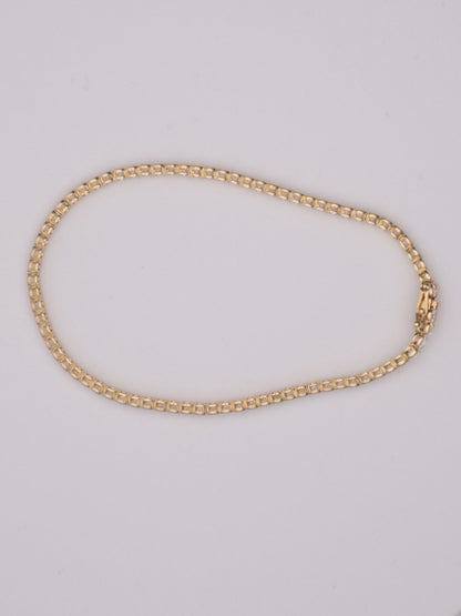 14k CZ Tennis Bracelet