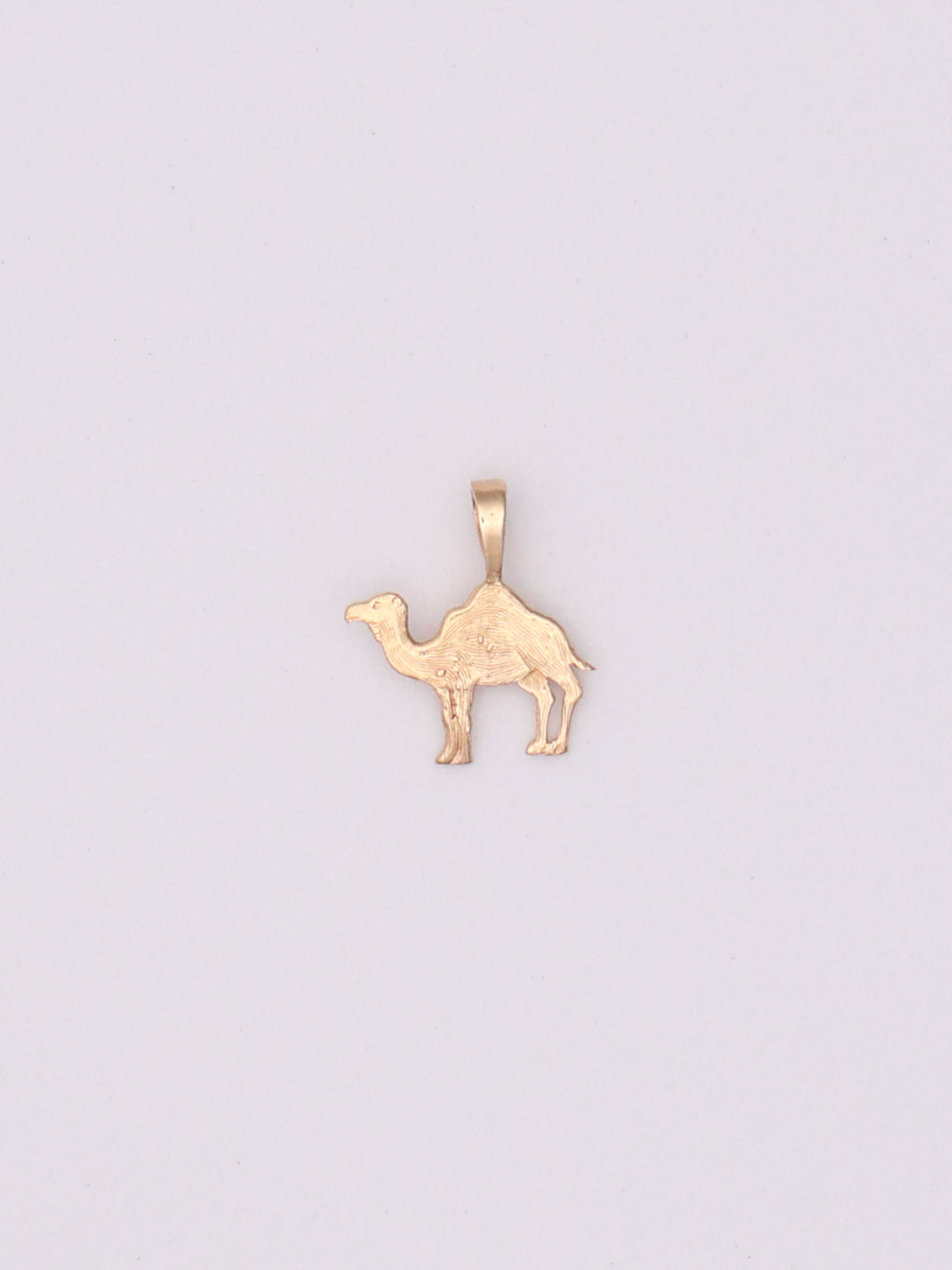 14k Camel Pendant