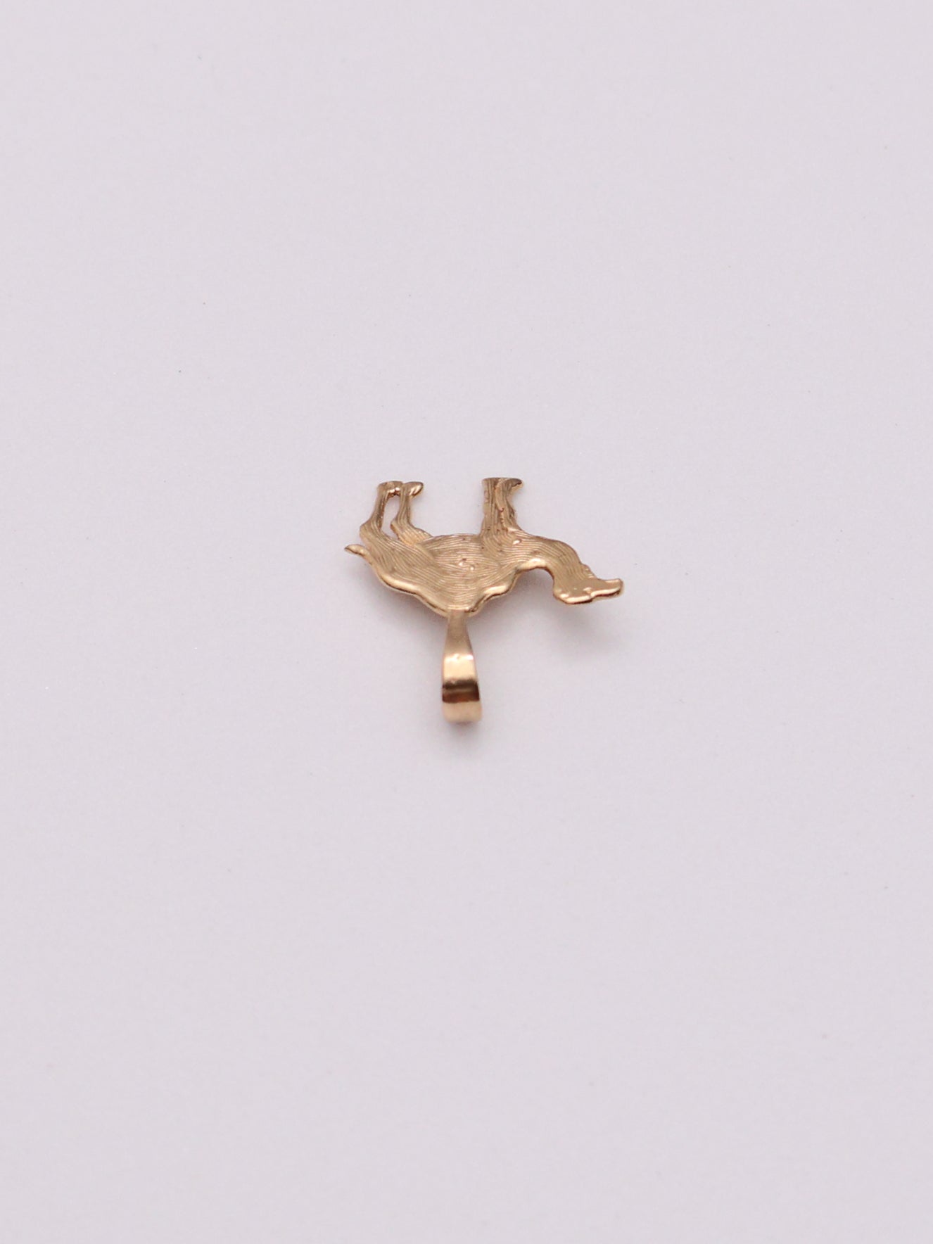 14k Camel Pendant