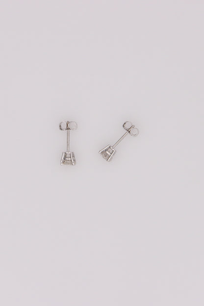 18K White Gold Effy Diamond Studs