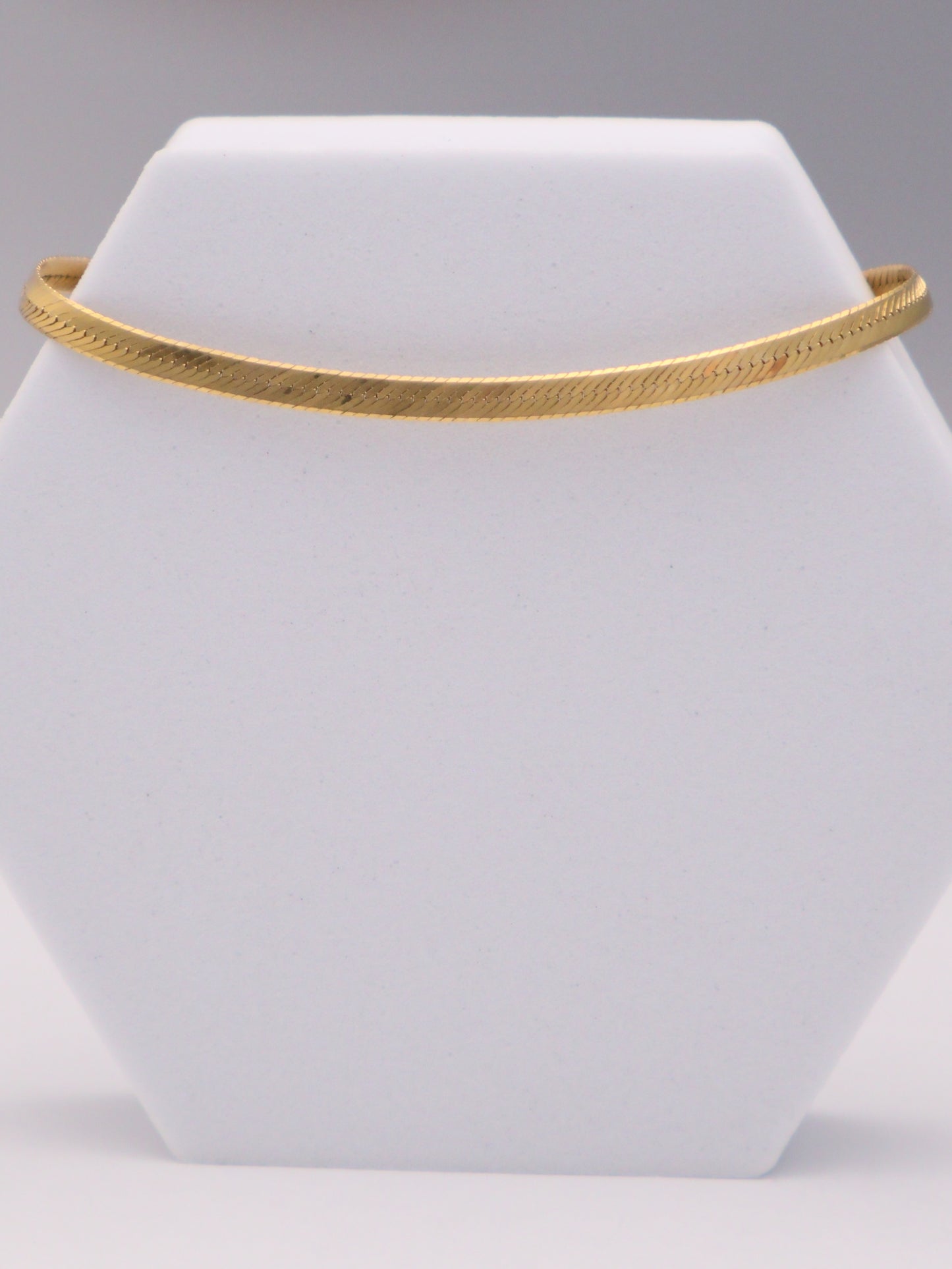 14k Herringbone Bracelet