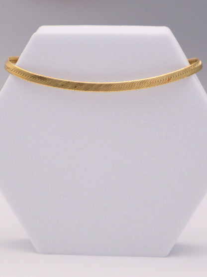 14k Herringbone Bracelet