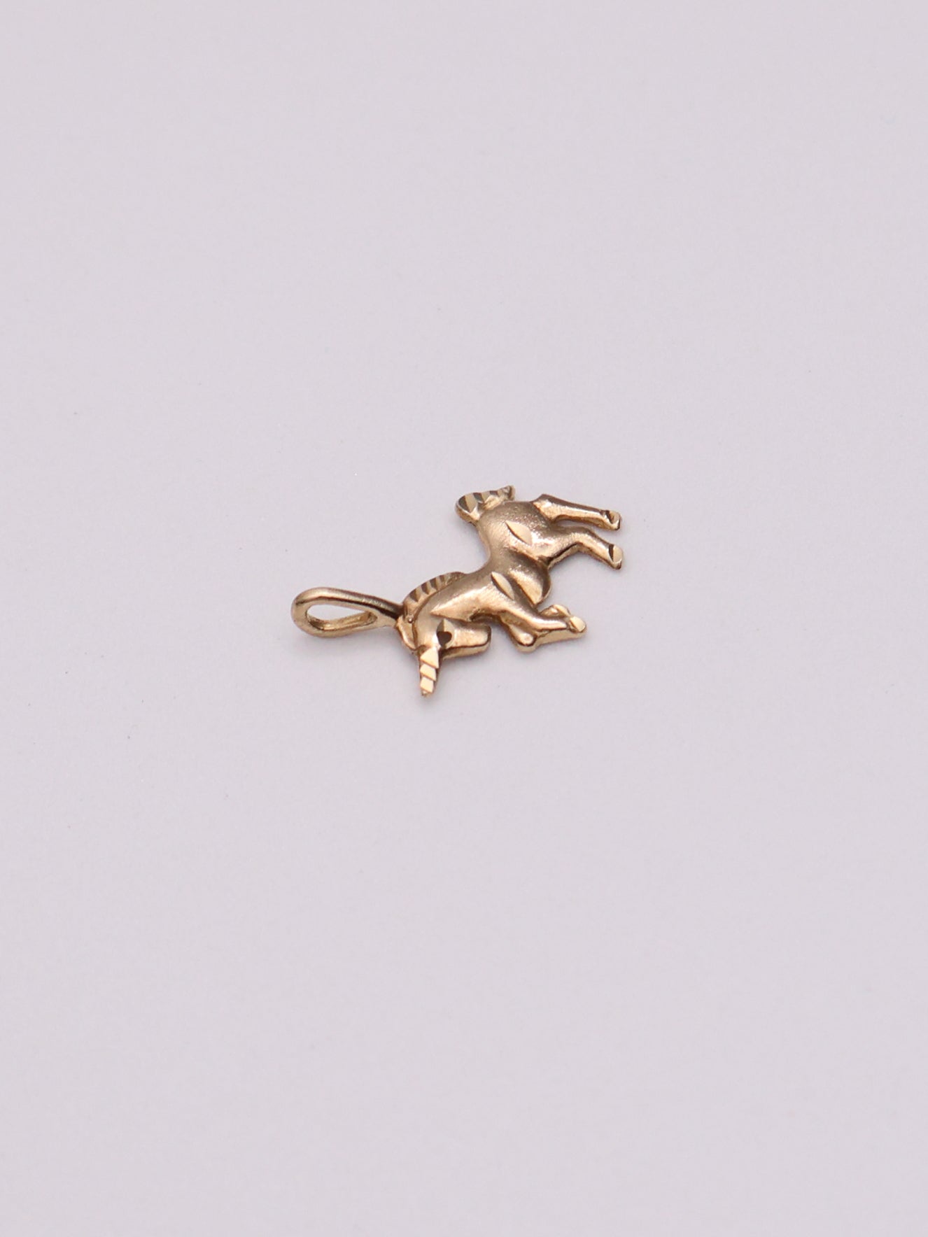 14k Unicorn Pendant