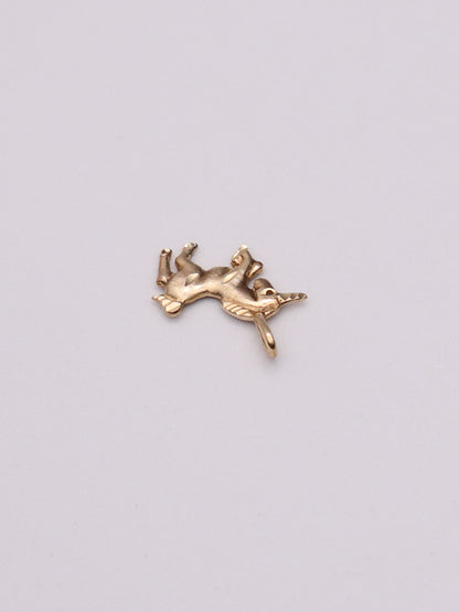 14k Unicorn Pendant