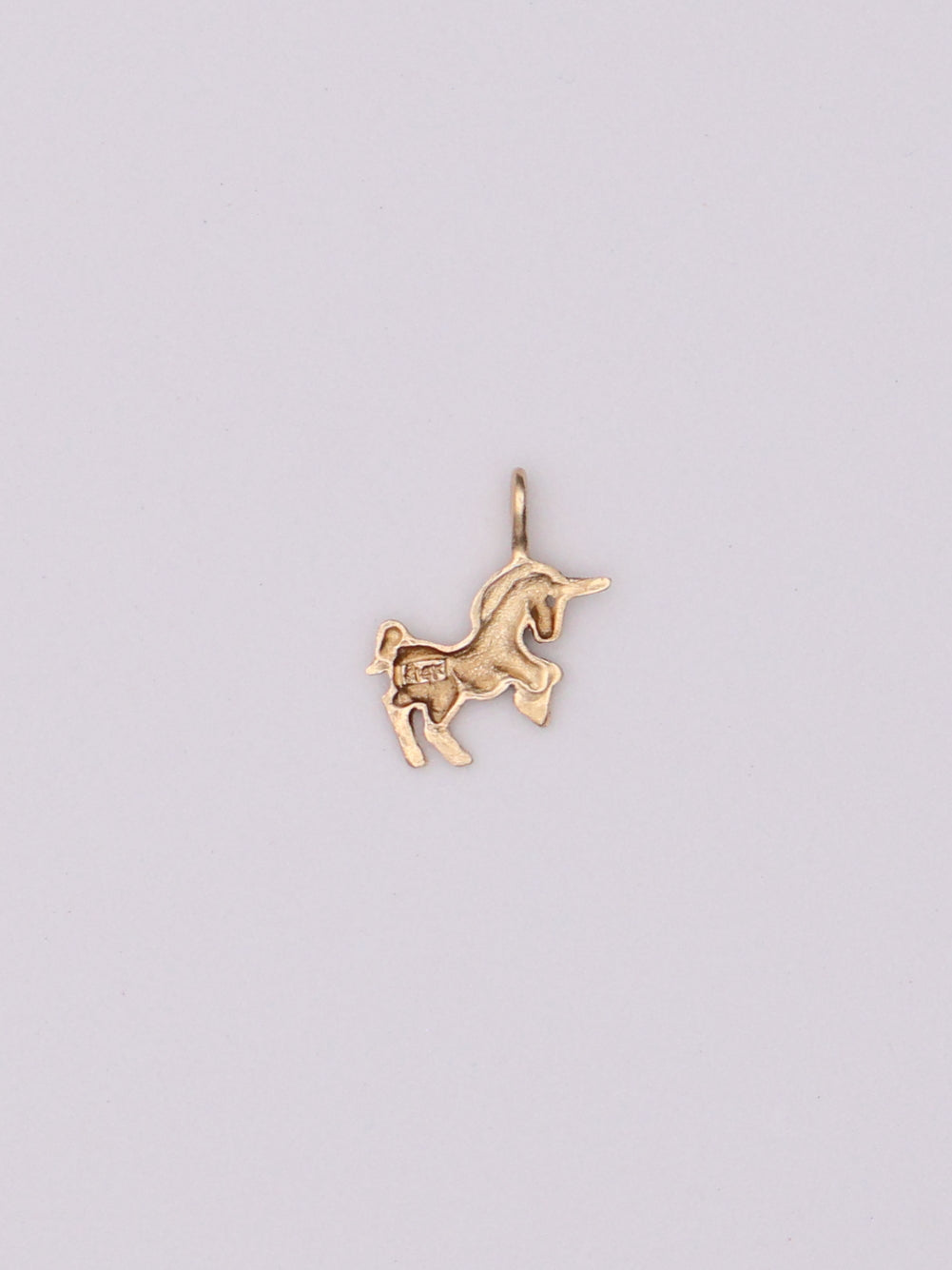 14k Unicorn Pendant