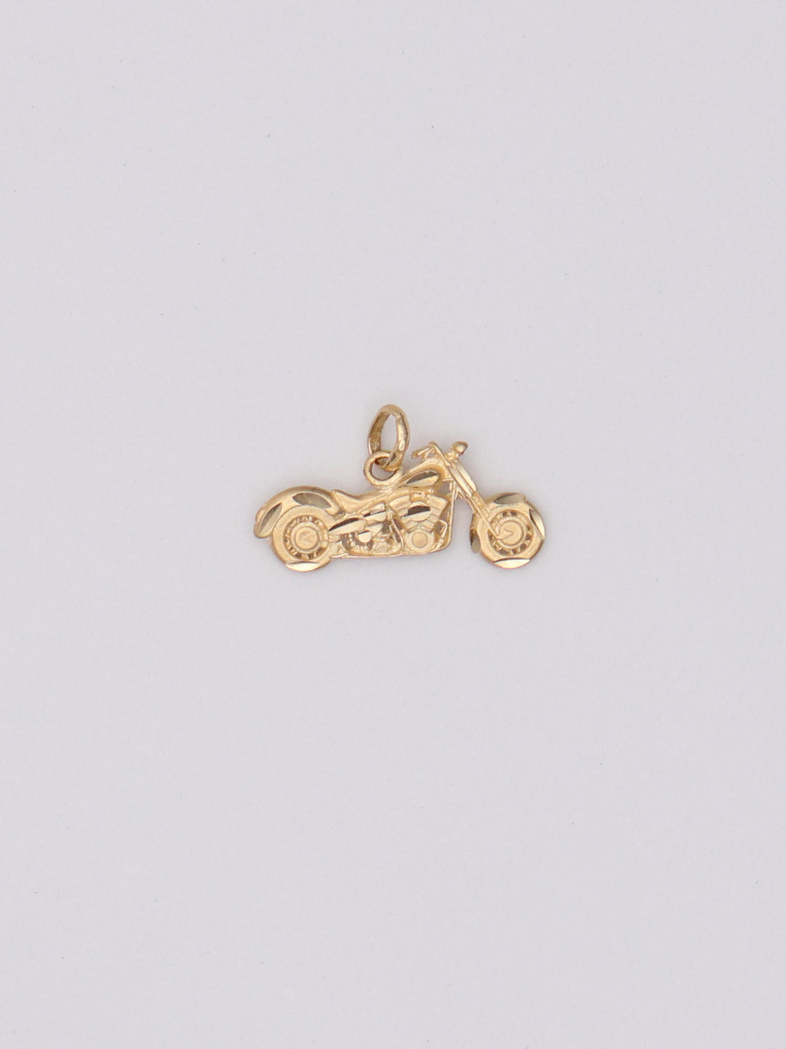 14k Motorcycle Pendant