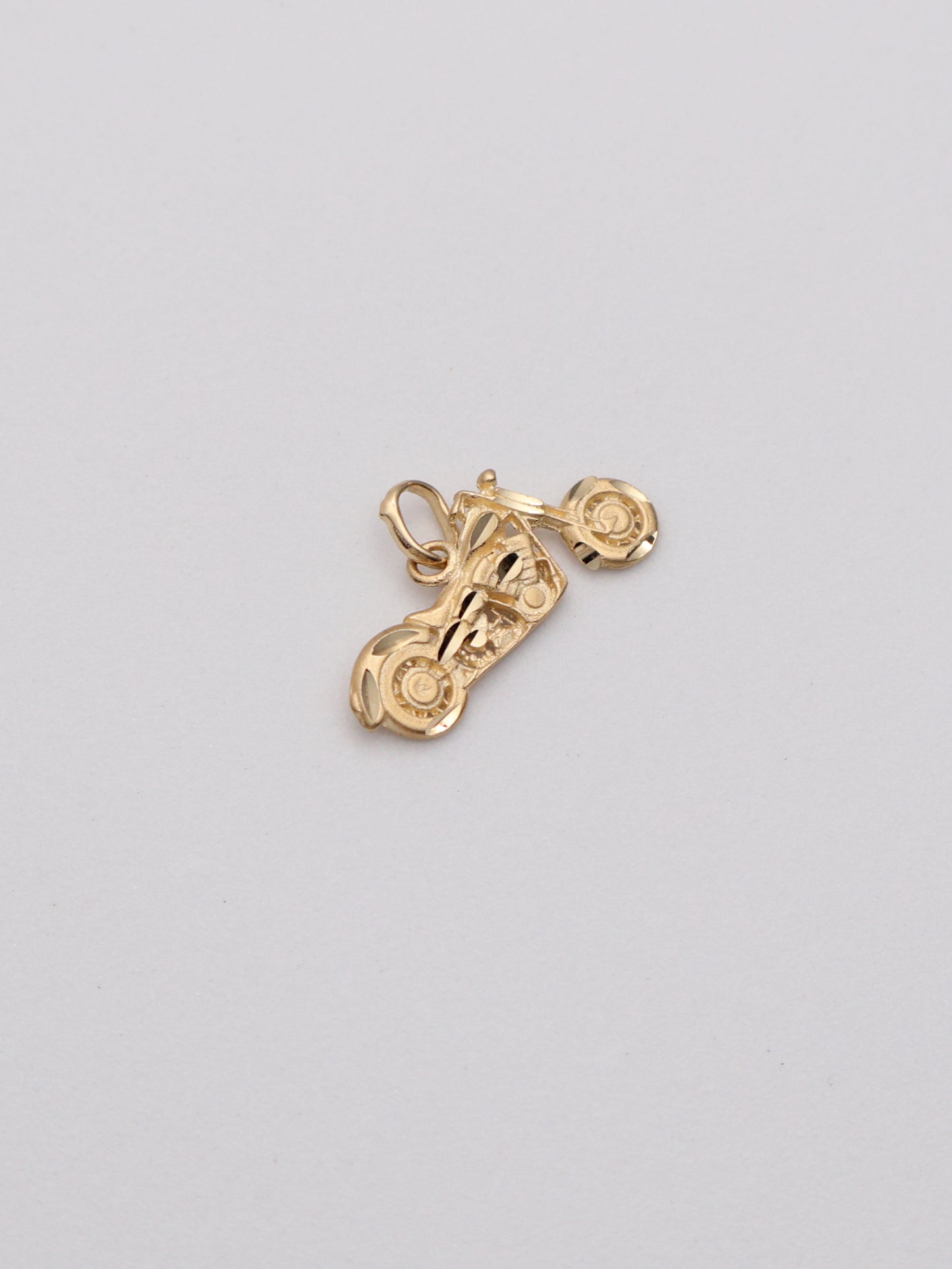 14k Motorcycle Pendant