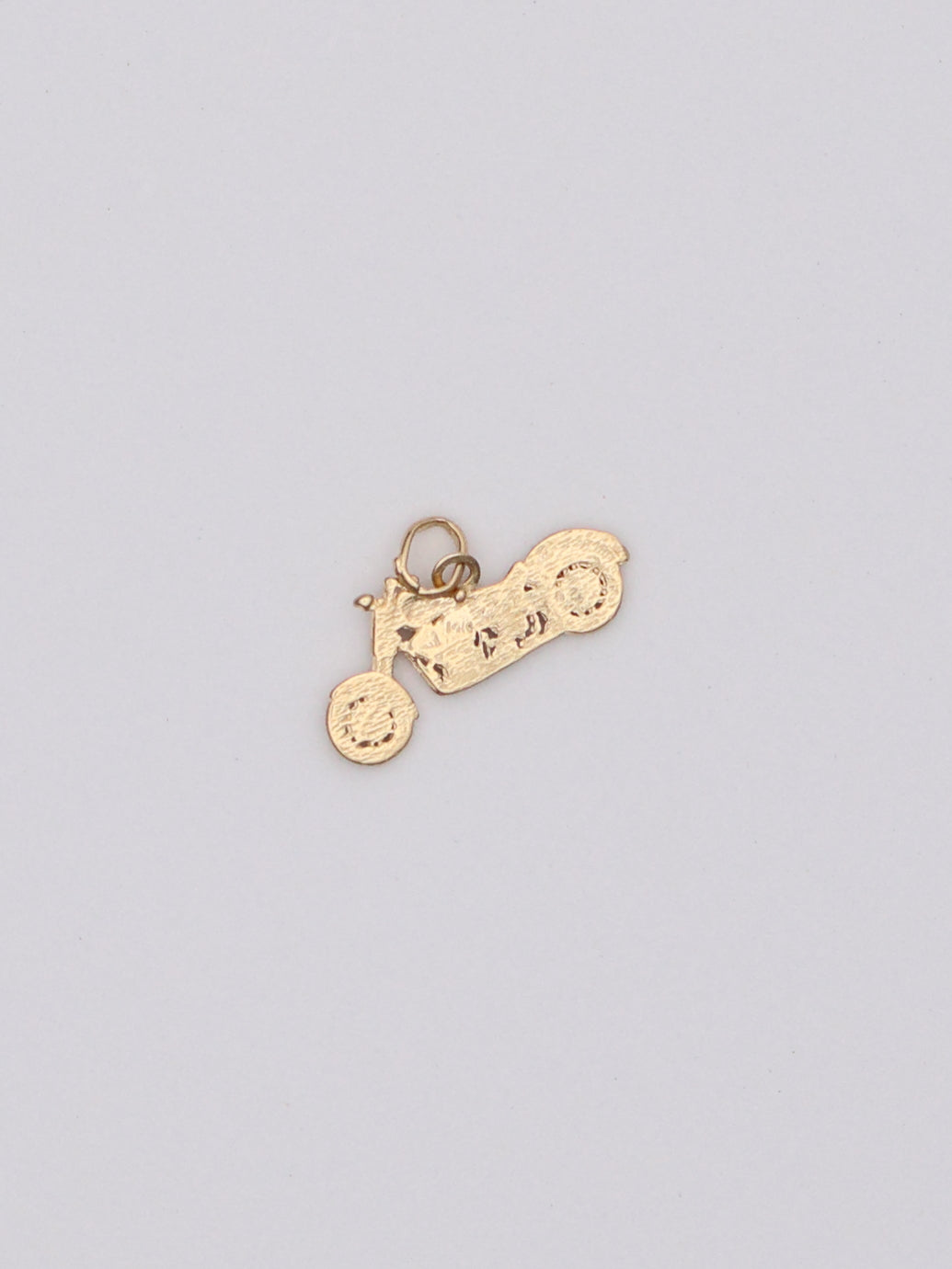 14k Motorcycle Pendant