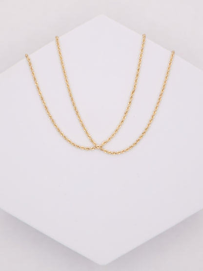 14k Rope Chain