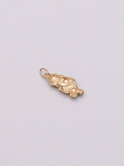 14k Winnie the Pooh Disney Pendant