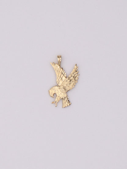 14k Eagle Pendant