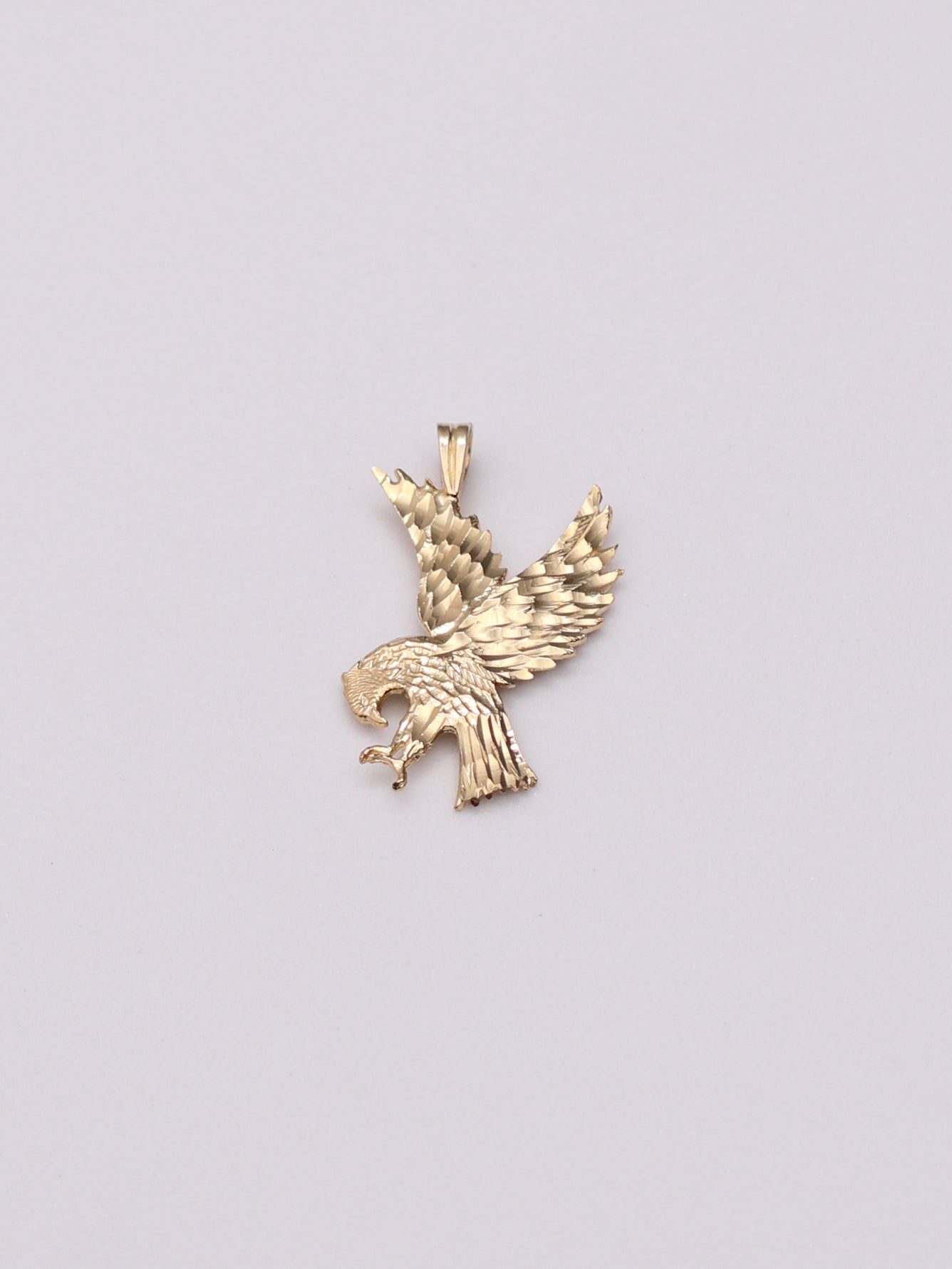 14k Eagle Pendant