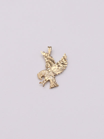 14k Eagle Pendant