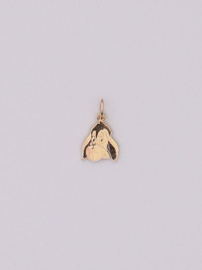 14k Eeyore Disney Pendant