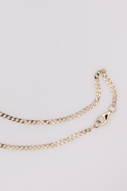 Paperclip and Oval Link Necklace