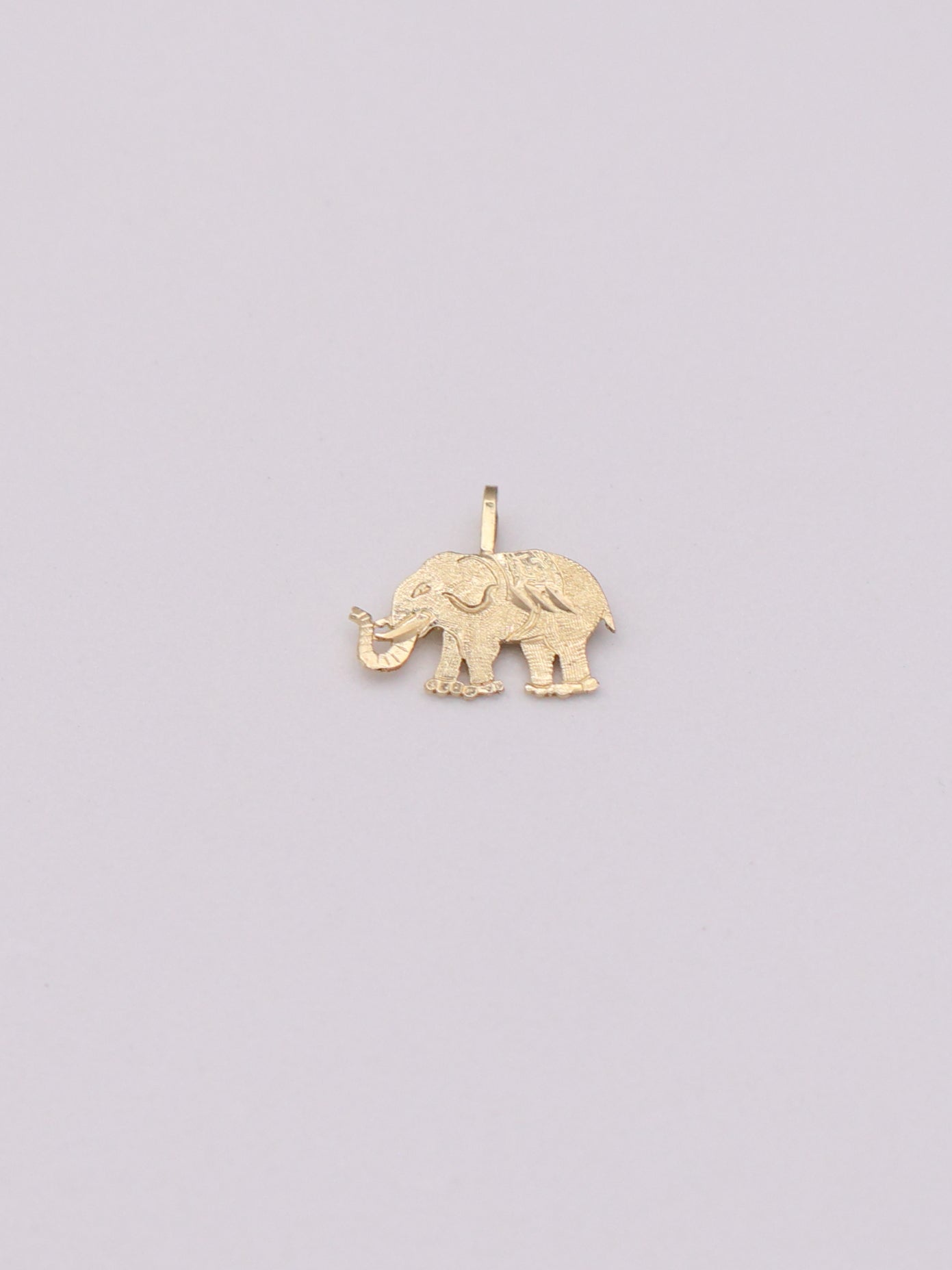 14k Elephant Pendant