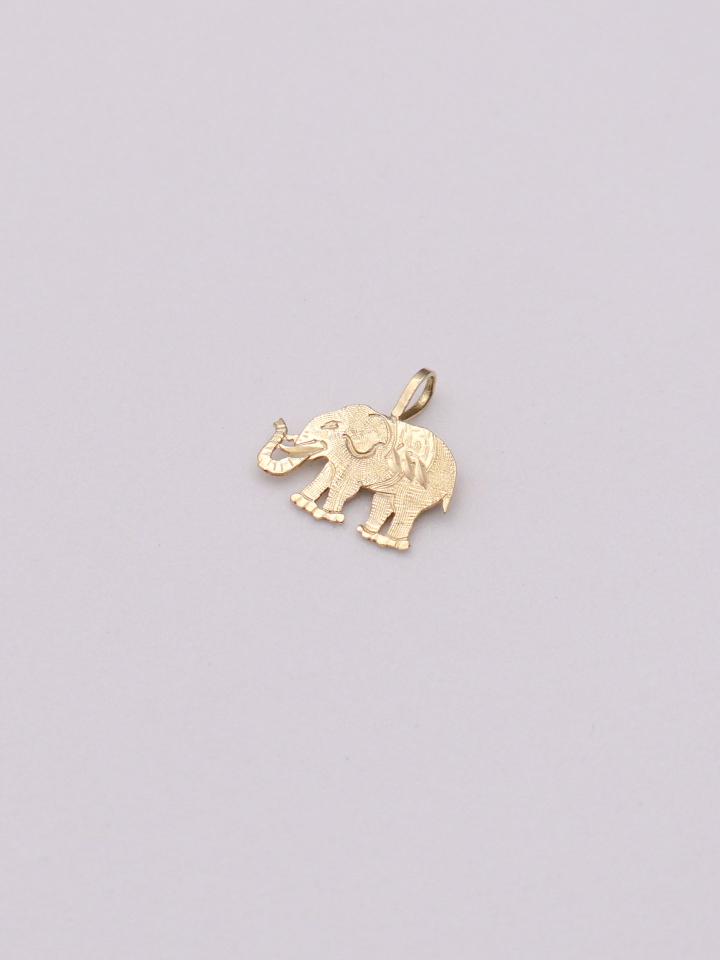 14k Elephant Pendant