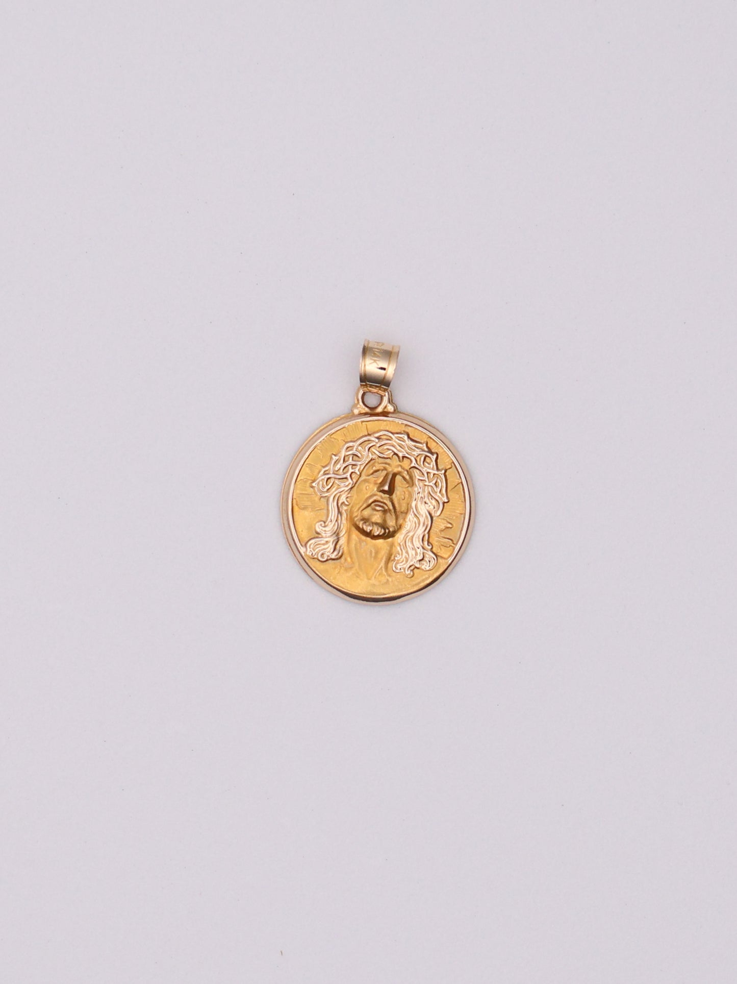 14k Jesus Pendant