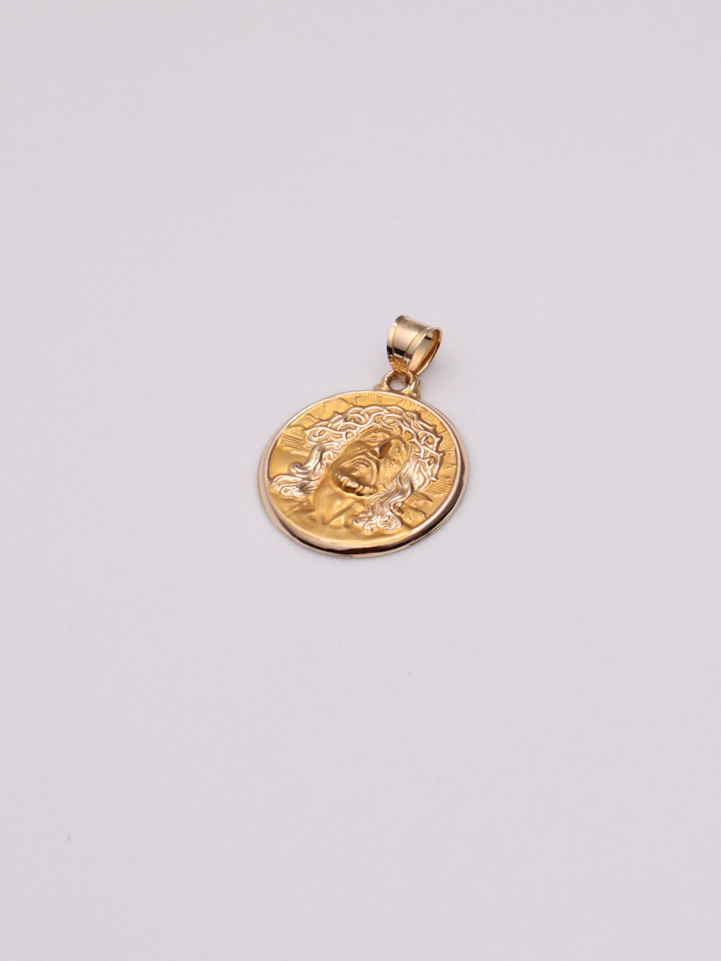 14k Jesus Pendant