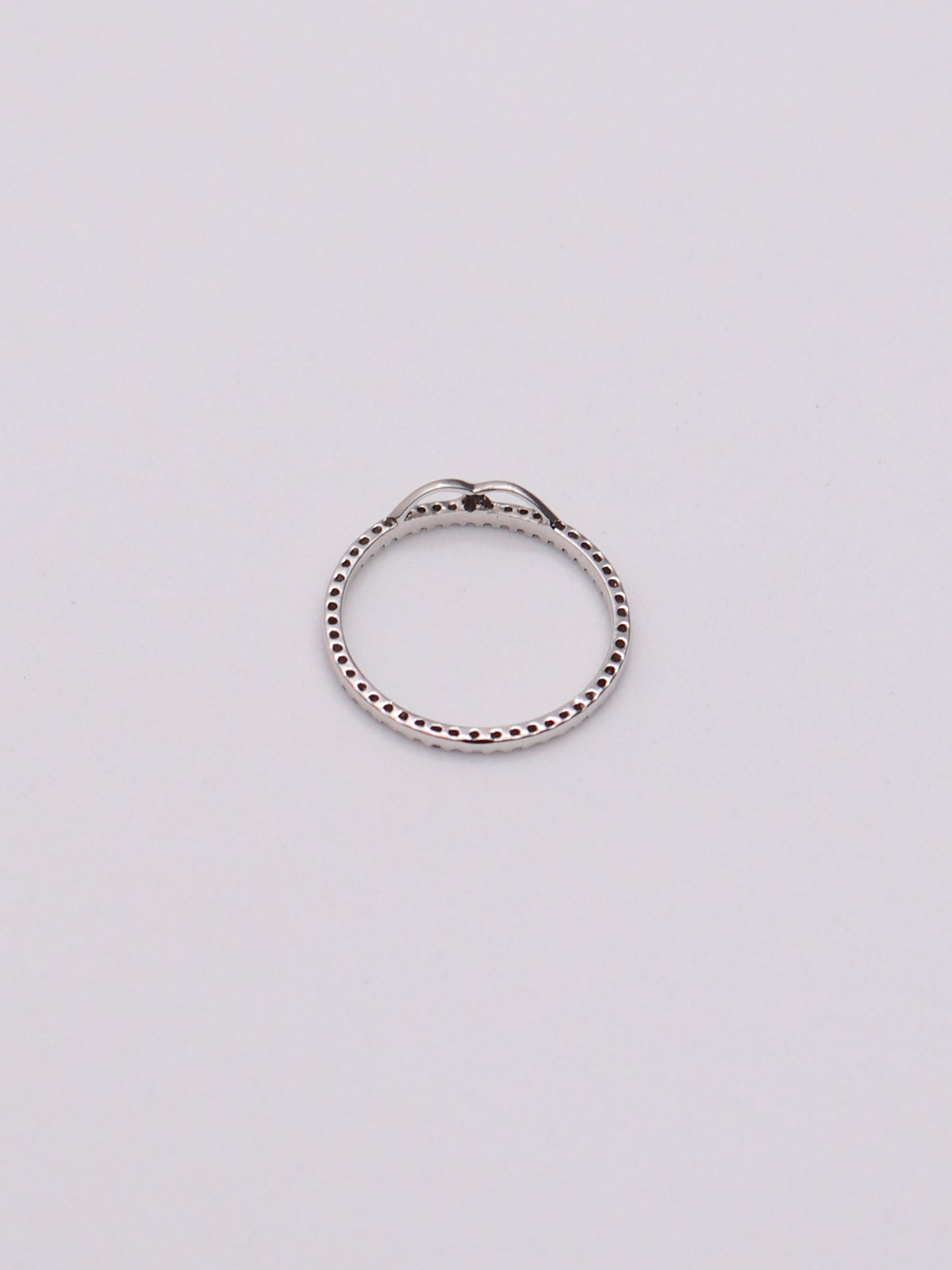 14k WG Diamond Circle Pendant