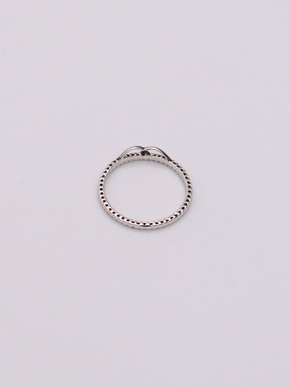 14k WG Diamond Circle Pendant