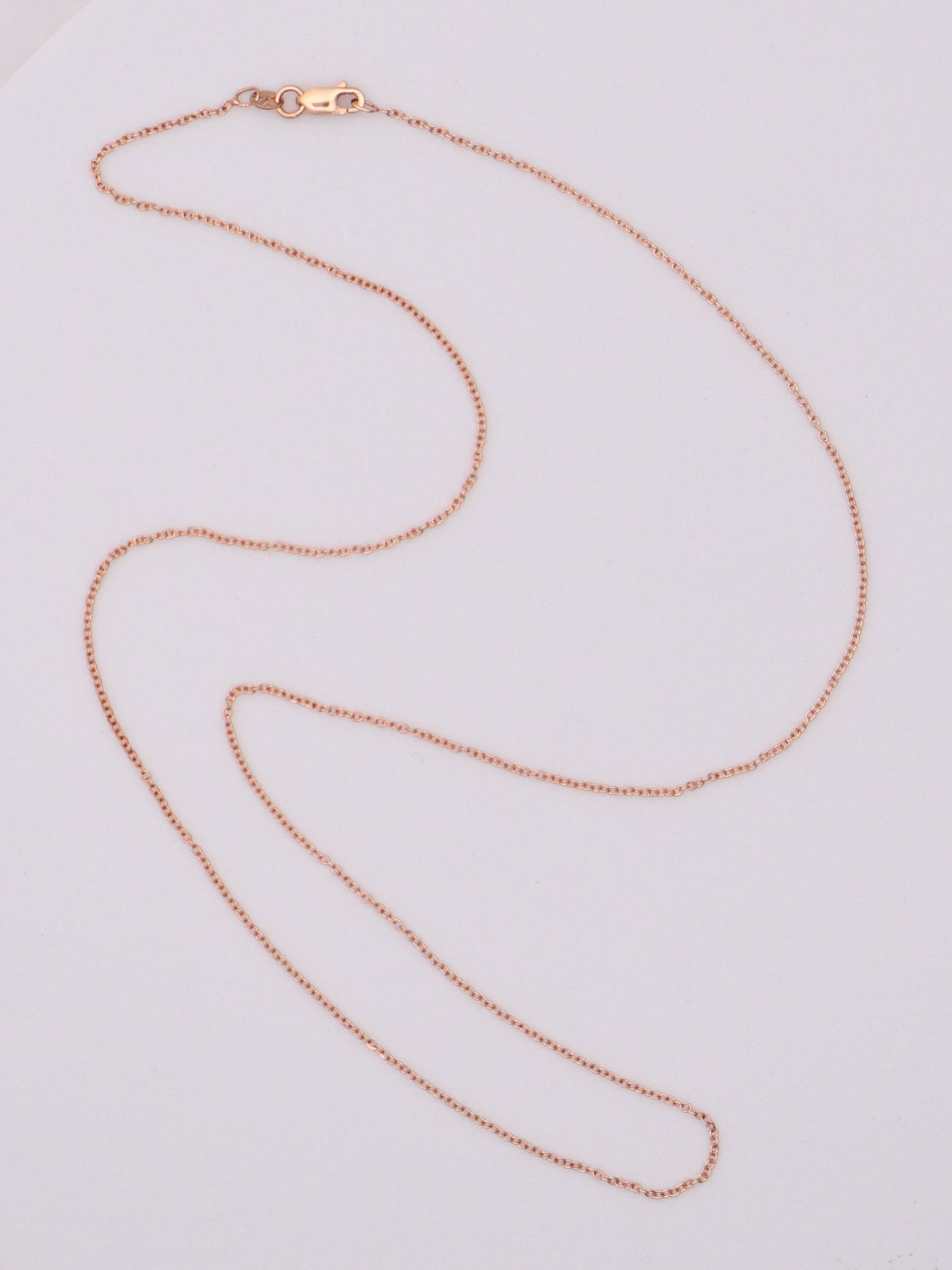 14k RG Dainty Chain