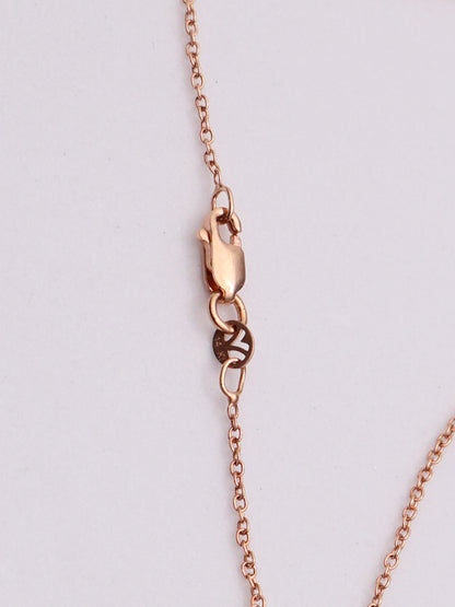 14k RG Dainty Chain