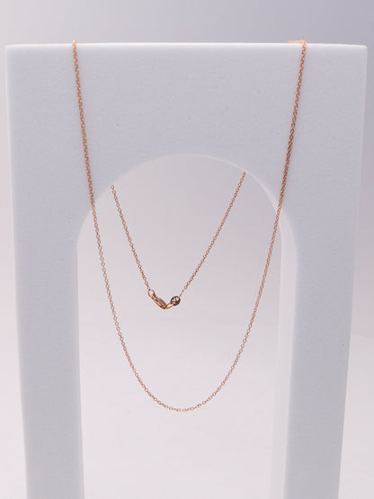 14k RG Dainty Chain