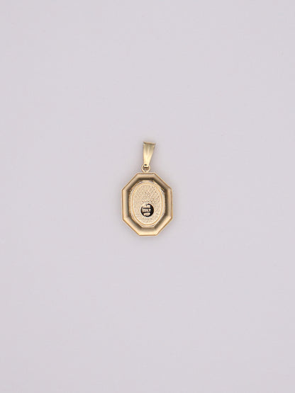 14k Gold Cameo Pendant