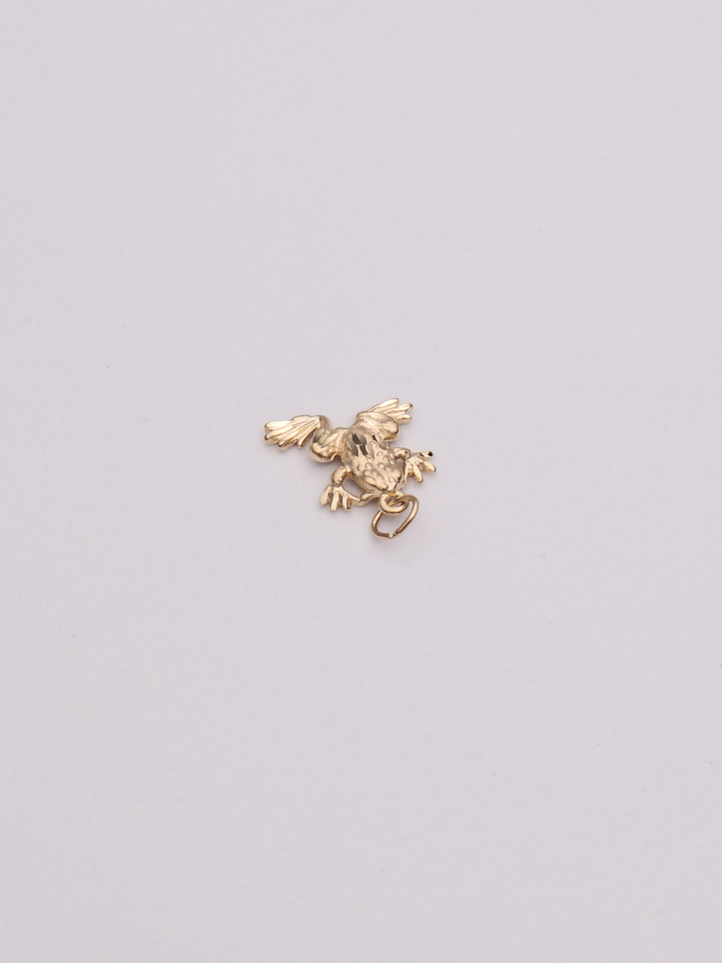 14k Frog Pendant