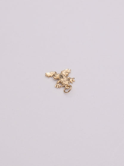 14k Frog Pendant