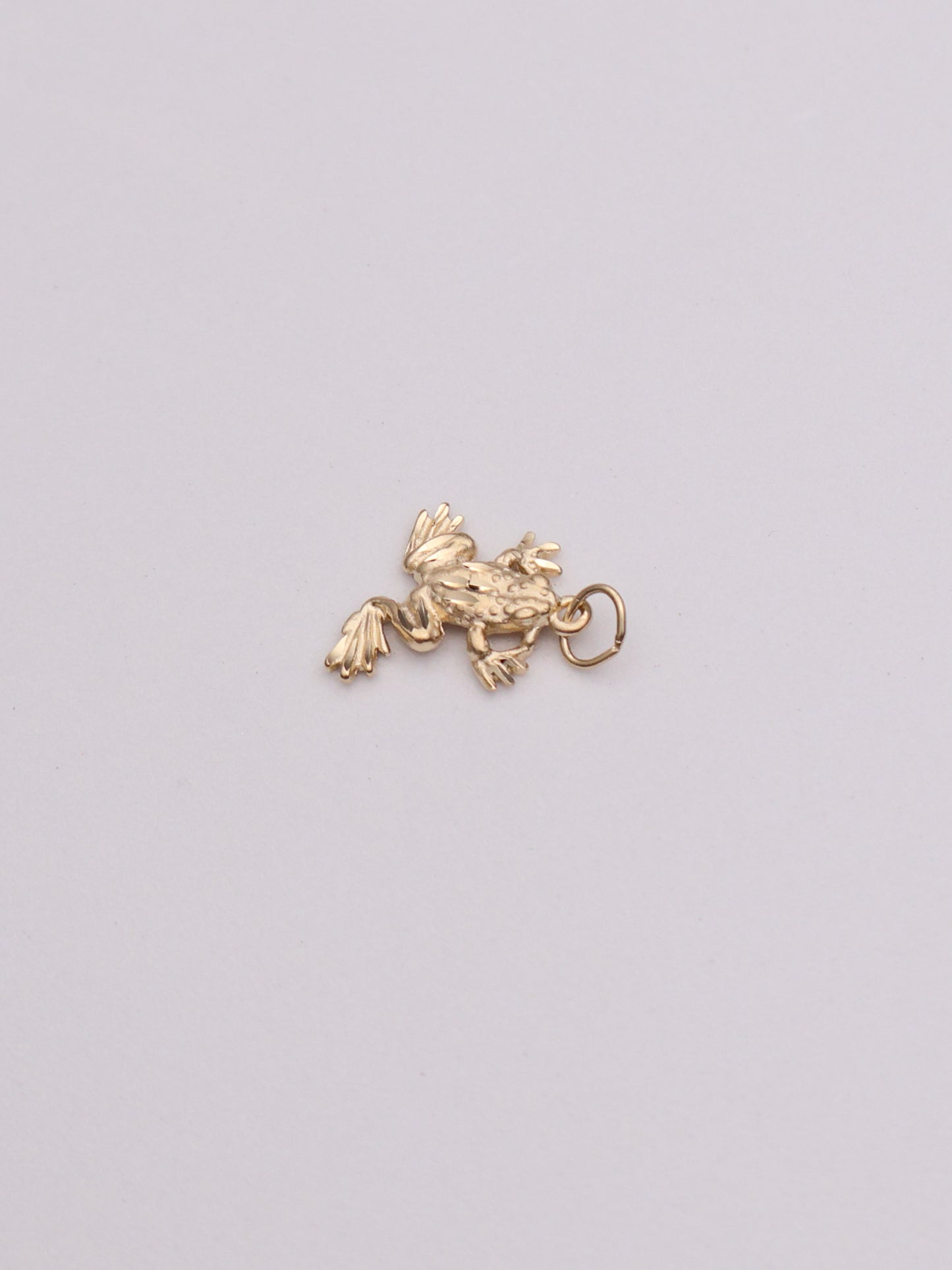 14k Frog Pendant