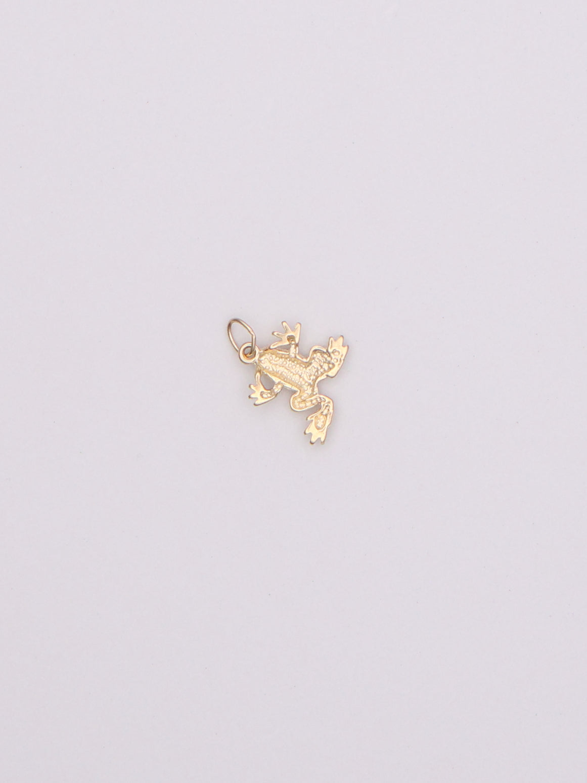 14k Frog Pendant