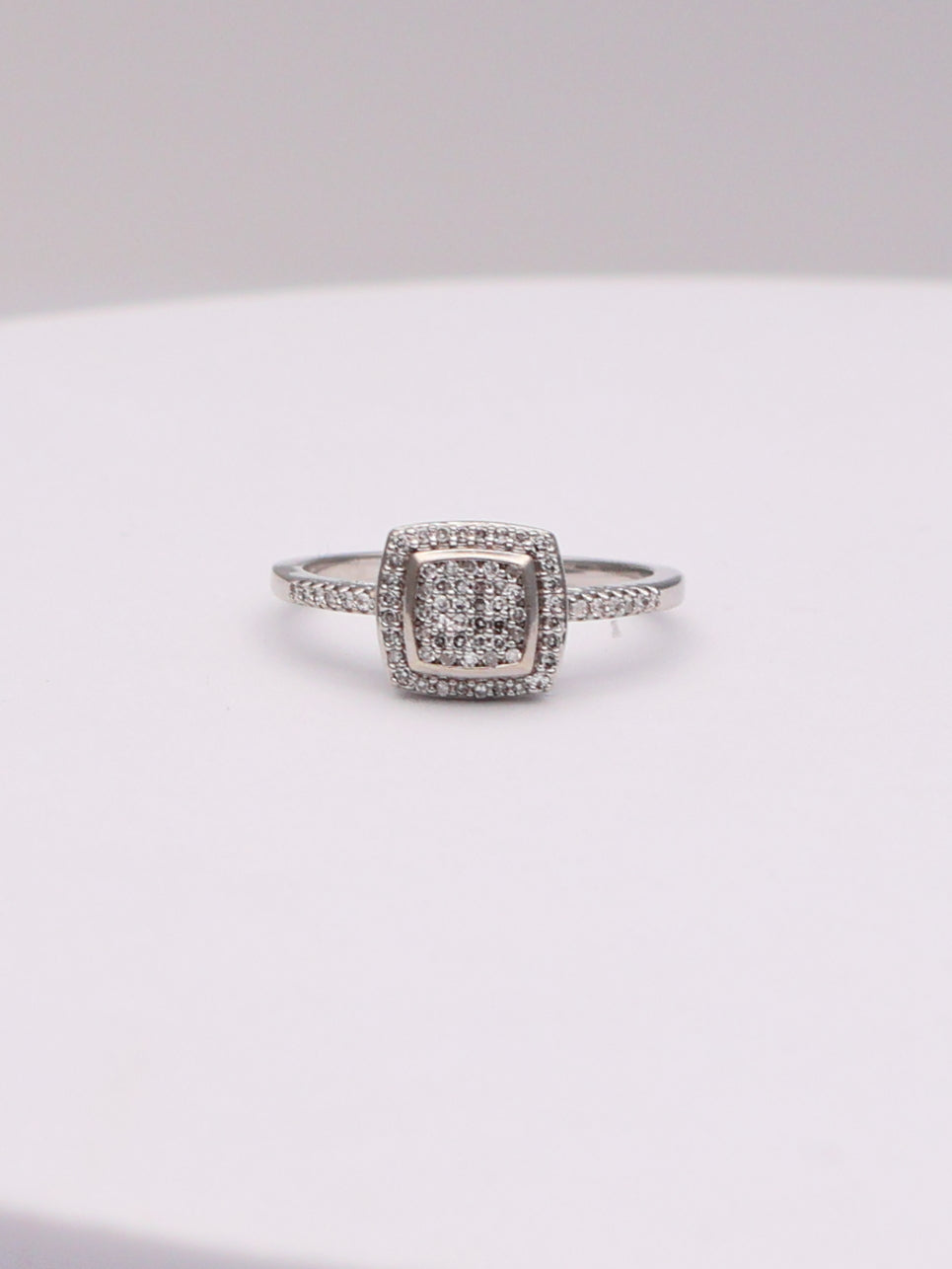 10k WG Diamond Engagement Ring