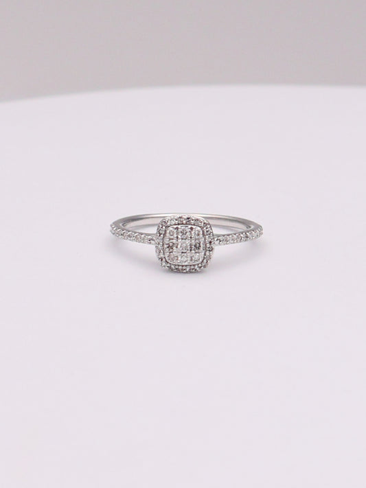 10k WG Diamond Ring