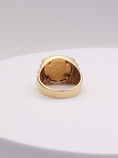 14k & 22k Liberty Coin Ring