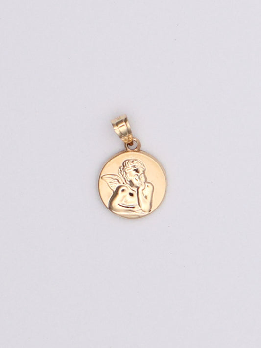 14k Guardian Angel Pendant